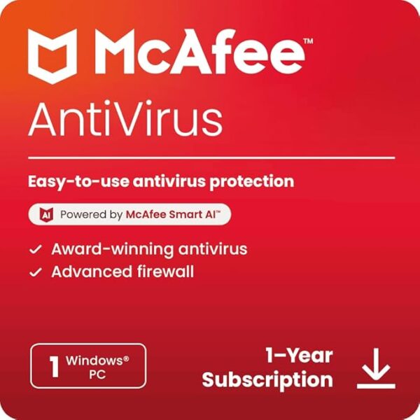 💬 Get ultimate PC protection with McAfee AntiVirus 2025! 🛡️🚀 Download now and save 74%! 💰 Don't let new threats slow you down!'