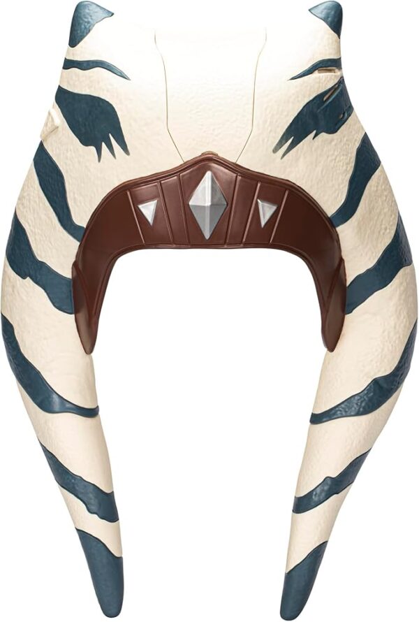 💬 🌟 78% OFF! ⚡ Star Wars Ahsoka Tano Electronic Mask 🔊 for 5yo boys & girls 🤩 Phrases & Sound Effects included! 🎉