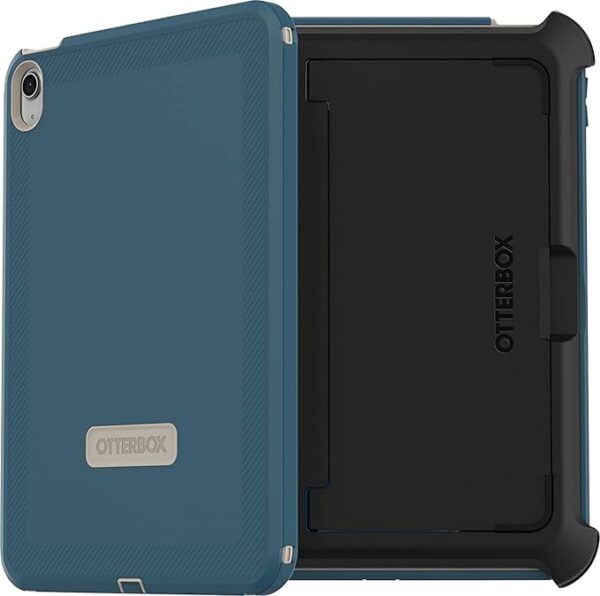 💬 🔥 66% OFF: Protect your iPad 10th Gen (ONLY) with the rugged and durable OtterBox Defender case in BAHA Beach blue! 🌊📱💪