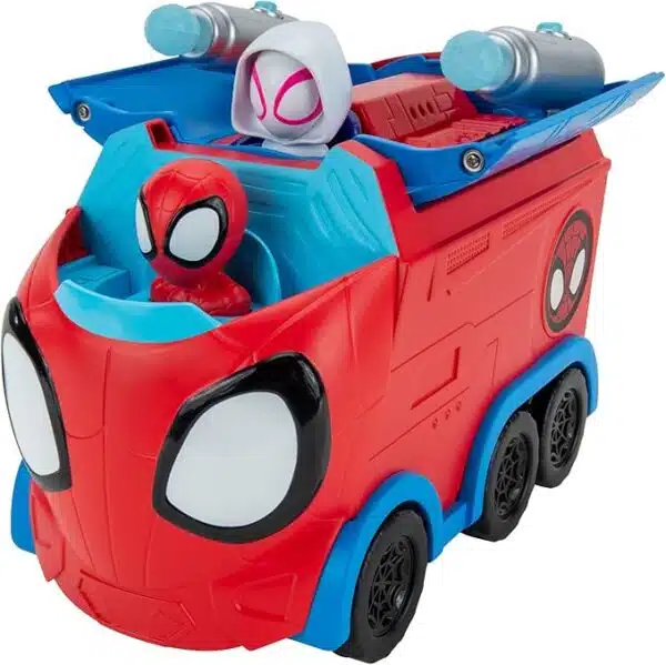 💬 🕷️🏎️ Marvel Spidey's Web Spinning Hauler - 3-in-1 Transforming Vehicle 🚀 Featuring Your Friendly Neighborhood Spideys! 🔥 66% off!  #