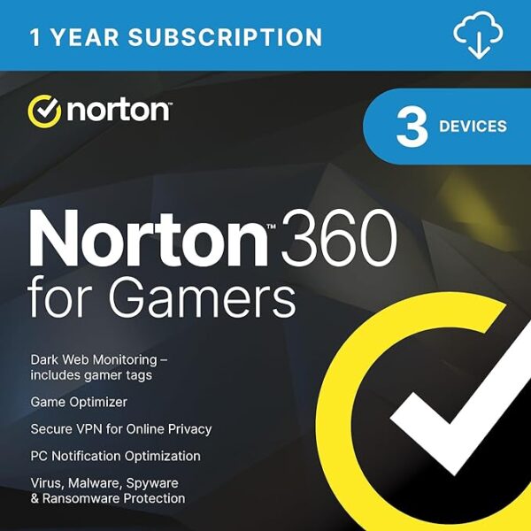 💬 🎮Norton 360 for Gamers 2024🛡️ 3 Devices🔒 Game Optimizer, Gamer tag monitoring🕵️ Secure VPN, PC Cloud Backup💾 [Download] -78%💰