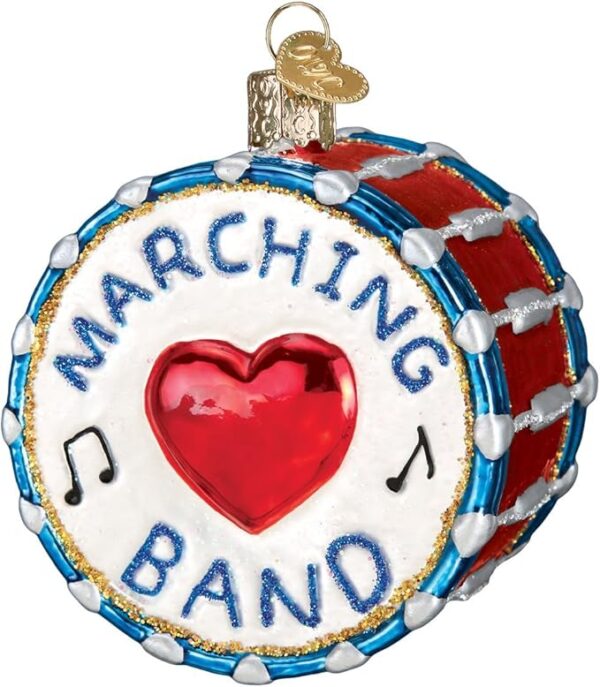 💬 🎅🎄Old World Christmas🎁🎶 38052 Musical Instruments Glass Ornaments for 🎄🎵Marching Band! Save 79% this holiday season!🎉