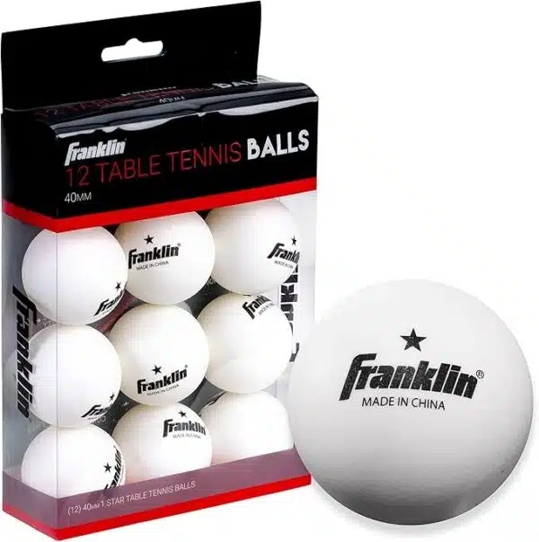 💬 🏓Play like a pro with Franklin Sports Ping Pong Balls! 🌟 High quality, durable and now at a 72% discount! 🎉 Grab yours now! ⚡️